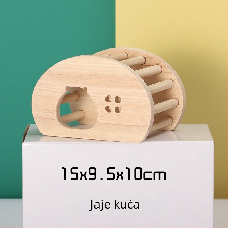 Hamster kućica – drvena, ZOOG branda, za četiri sezone