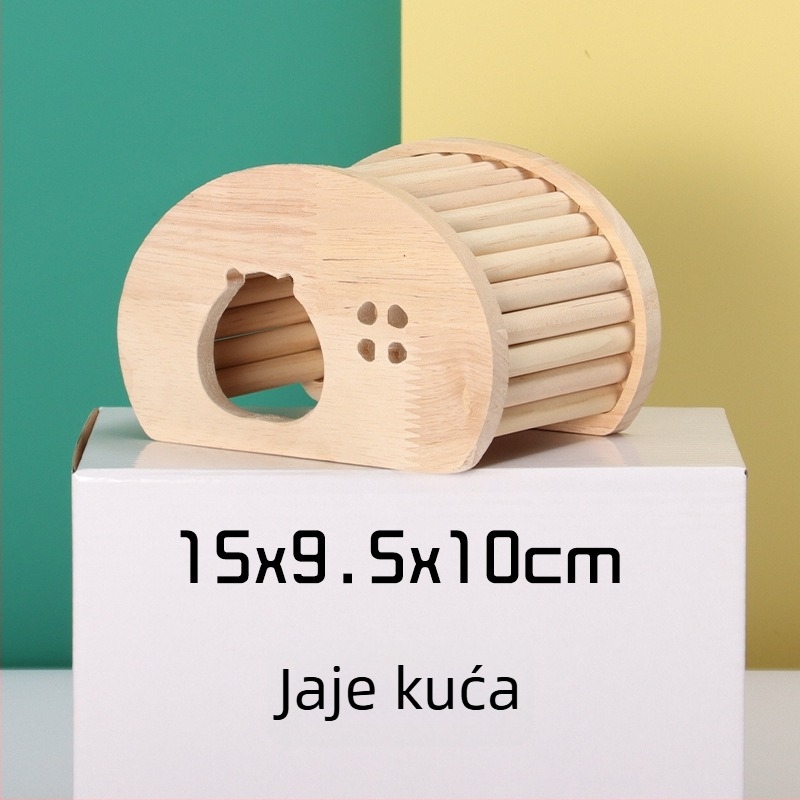 Hamster kućica – drvena, ZOOG branda, za četiri sezone