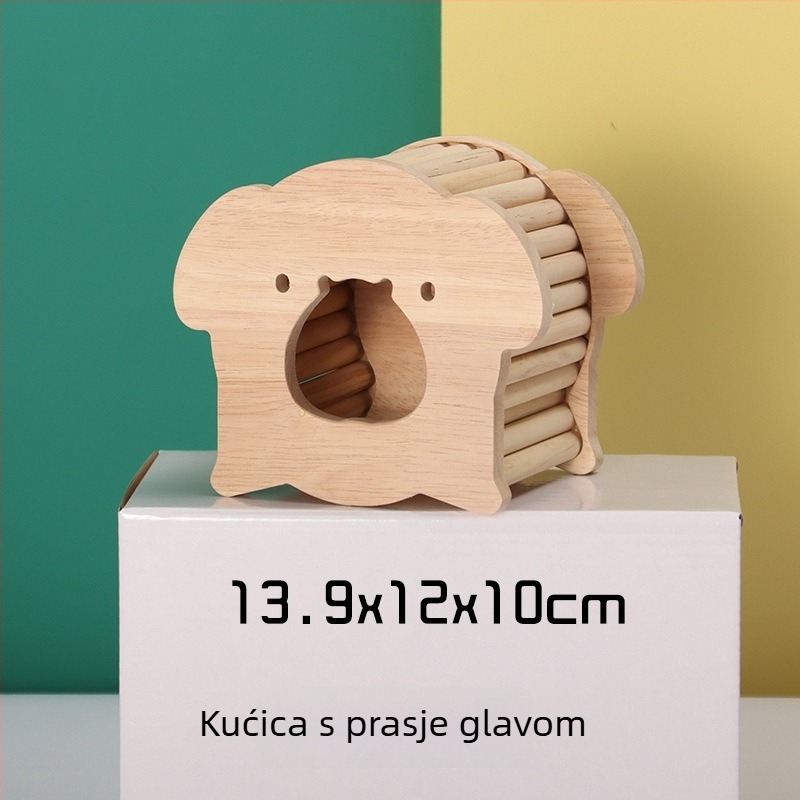 Hamster kućica – drvena, ZOOG branda, za četiri sezone