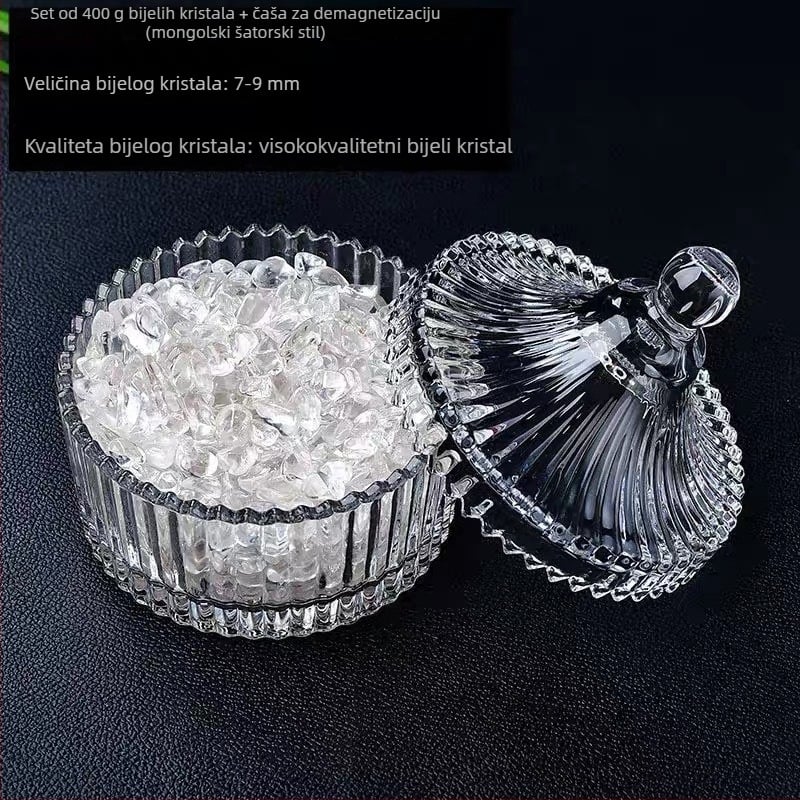 Kristalni ukrasi za akvarij, moderan stil, kristalni materijal, pojedinačno pakirani u PP vrećicama