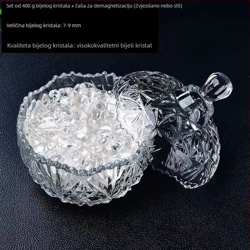 Kristalni ukrasi za akvarij, moderan stil, kristalni materijal, pojedinačno pakirani u PP vrećicama