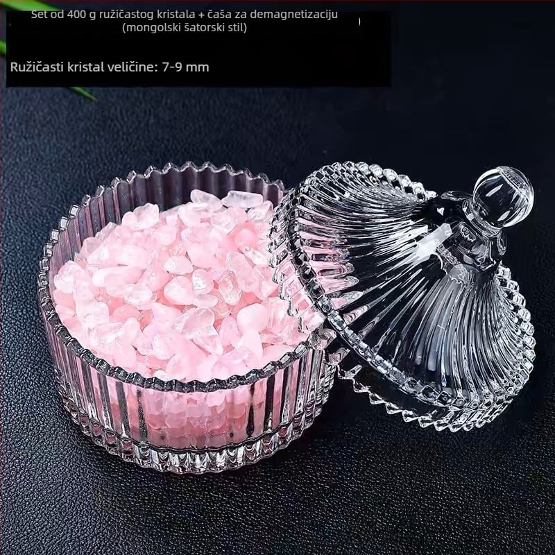 Kristalni ukrasi za akvarij, moderan stil, kristalni materijal, pojedinačno pakirani u PP vrećicama