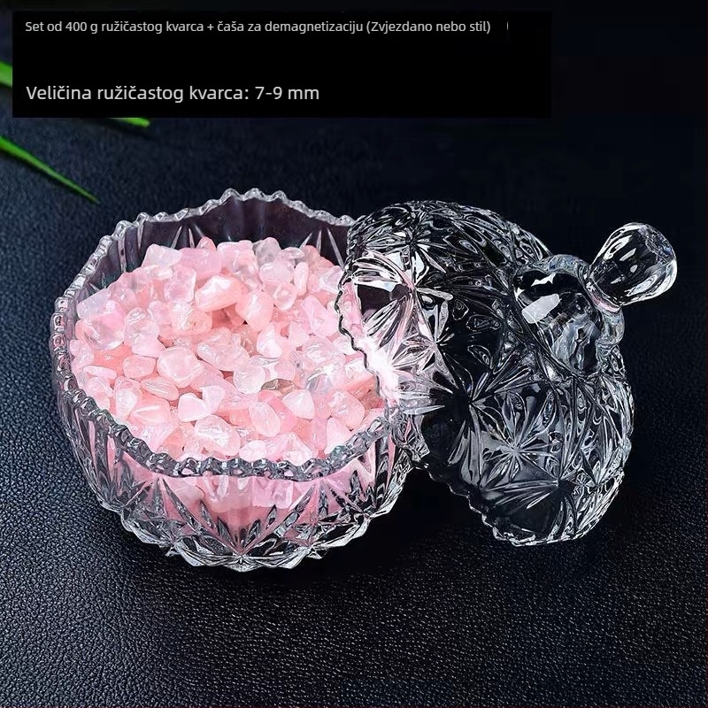 Kristalni ukrasi za akvarij, moderan stil, kristalni materijal, pojedinačno pakirani u PP vrećicama