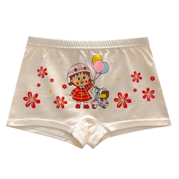 Djevojačke pamučne gaćice za djecu 3–8 godina, 45,8% pamuka, sigurnosna klasa A