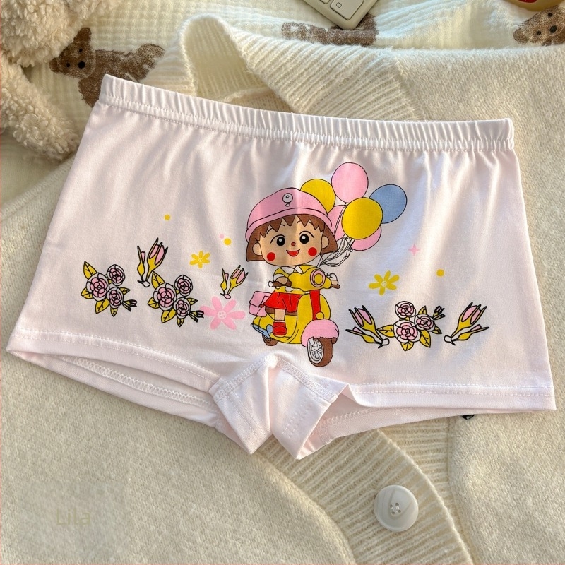 Djevojačke pamučne gaćice za djecu 3–8 godina, 45,8% pamuka, sigurnosna klasa A