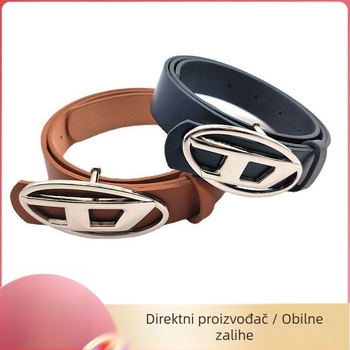 Remen od PU kože s metalnom kopčom od legure i snap zatvaračem, unisex, gradski stil, širina 2-4 cm