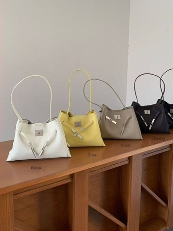 Torba preko tijela od kože visoke kakvoće, gradski minimalistički stil, zatvarač, džep za telefon, PU podstava — Model XCY-58107#