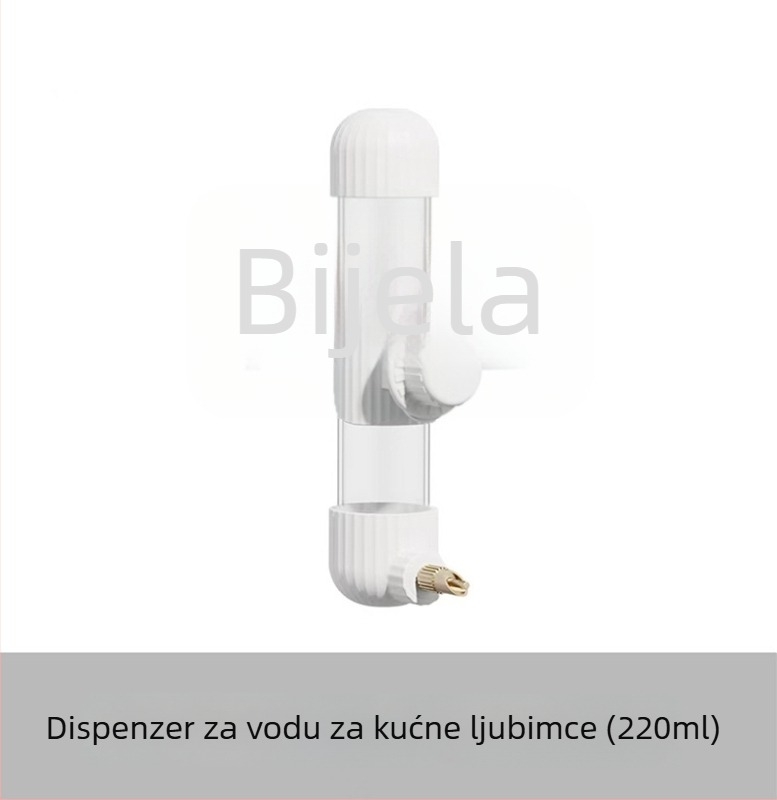 Automatski dozirivač vode za papigu, akrilni materijal; boca tip igla; Demon pet marka; prilagodljivo za velike narudžbe