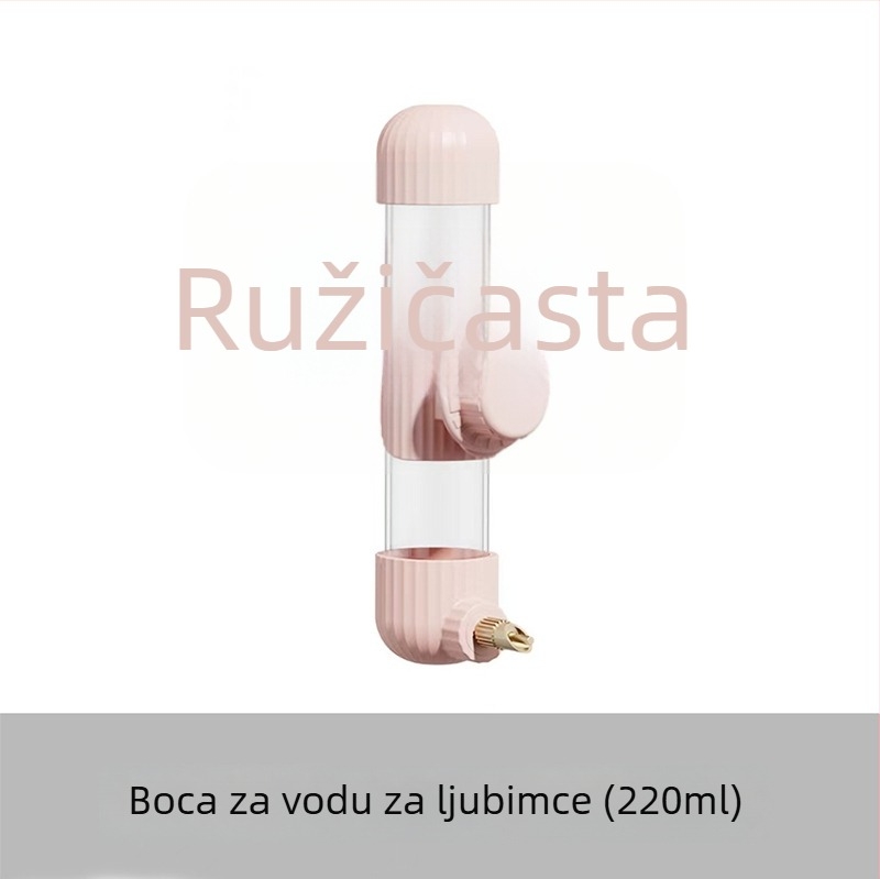 Automatski dozirivač vode za papigu, akrilni materijal; boca tip igla; Demon pet marka; prilagodljivo za velike narudžbe