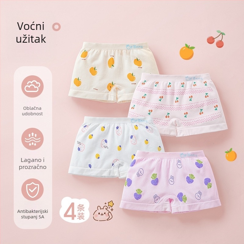 Beitais dječje bokserice za dječake, proljeće-jesen, 4 komada u pakiranju
