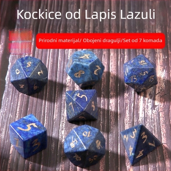 Kocke od prirodnih kristalnih dragulja, pravokutni stil, dvadesetostrani dizajn, prilagodba obrade dostupna, licenci privatne oznake