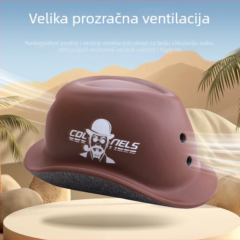 Kaciga za bicikl, polu-kaciga, EPS materijal, unisex, s logom, za bicikl