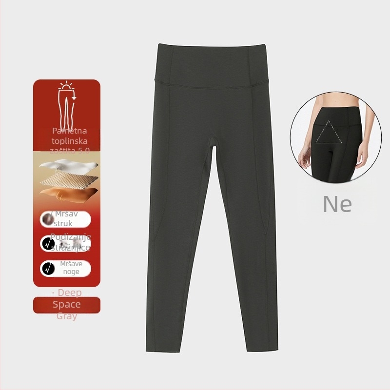 Lyocell joga tajice, Cotton craftsman, uski kroj, visoka elastičnost, jednobojni uzorak, jesen 2025