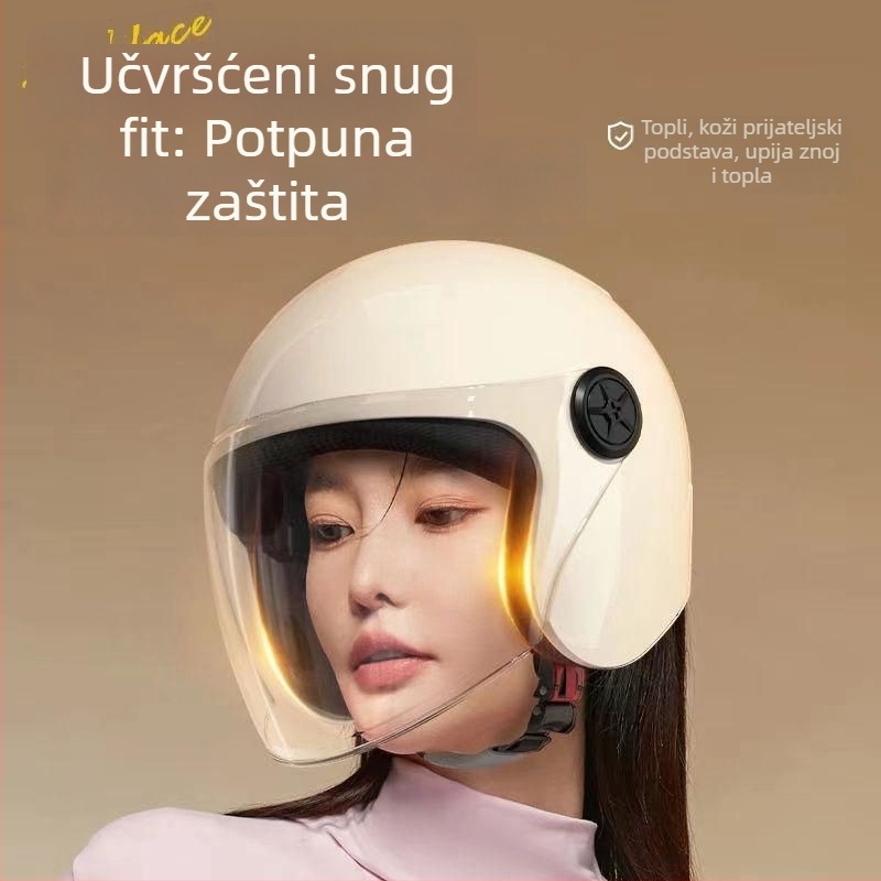 Kaciga Huaihuan za električno vozilo - certifikat Tco99, univerzalno prilagajanje, ljetna upotreba, mogućnost obrade i prilagodbe