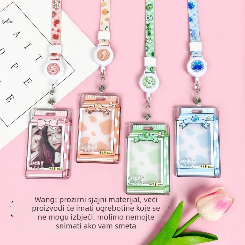 Držač kartica u crtanom stilu — Materijal: PS, Tip: Držač kartica