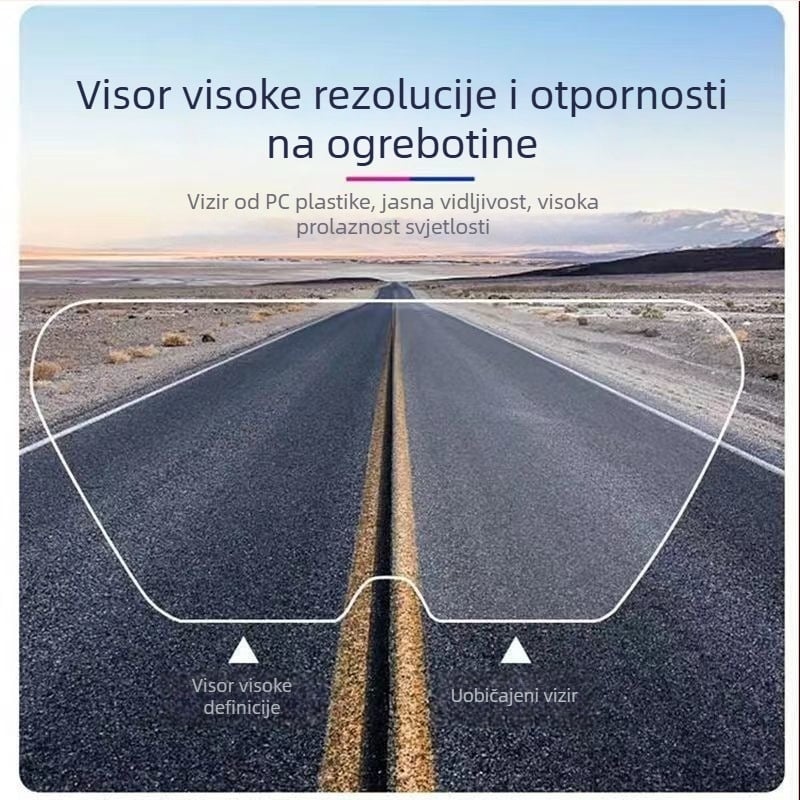 Kaciga za električni bicikl – ABS+PC kućište, polu-lice stil, zimska uporaba, Gb811-2022b potvrda