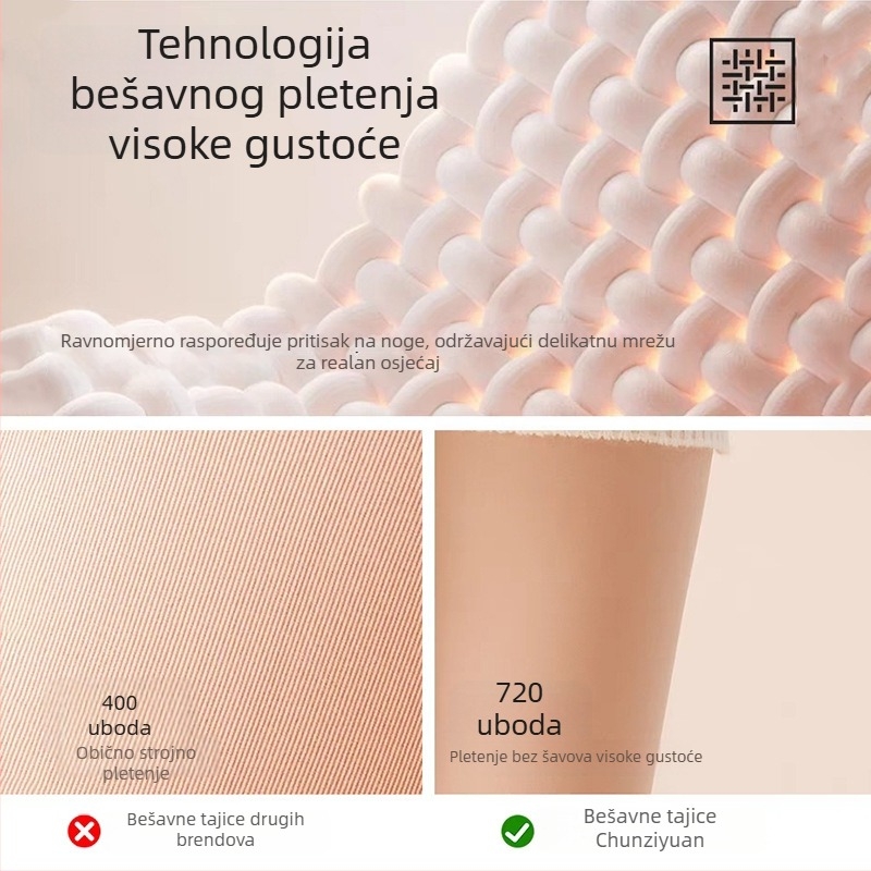 Najlonke s odvojivim gumba, dvostruki sloj, boja kože, za jesen-zimu, podizanje stražnjice i oblikovanje, unutarnja podstava