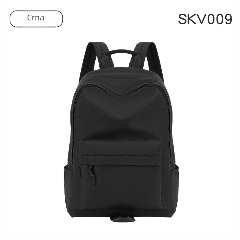 Ruksak za učenike osnovne i srednje škole — unisex, lagan, Oxford platno, gradski minimalistički stil, ergonomski stražnji panel, podstava od poliestera (Oxford platno; lagan; ergonomski stražnji panel; poliesterska podstava)
