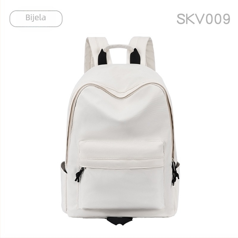 Ruksak za učenike osnovne i srednje škole — unisex, lagan, Oxford platno, gradski minimalistički stil, ergonomski stražnji panel, podstava od poliestera (Oxford platno; lagan; ergonomski stražnji panel; poliesterska podstava)