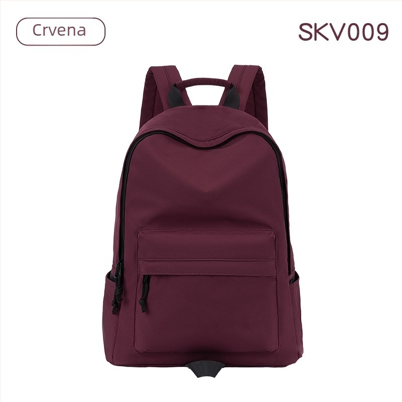 Ruksak za učenike osnovne i srednje škole — unisex, lagan, Oxford platno, gradski minimalistički stil, ergonomski stražnji panel, podstava od poliestera (Oxford platno; lagan; ergonomski stražnji panel; poliesterska podstava)