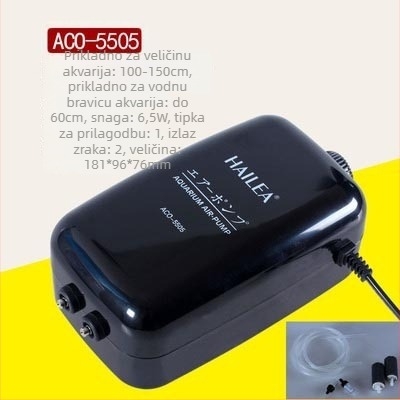 Haili pumpa za kisik u akvariju ACO5503/6603/9610 tiho aerator