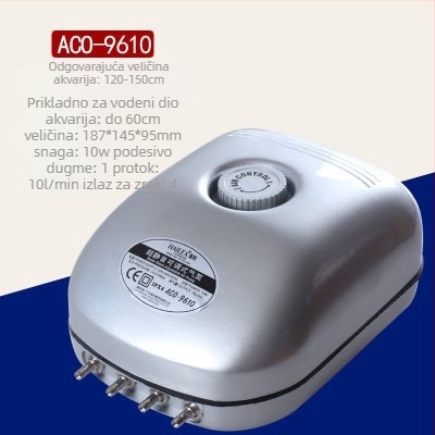 Haili pumpa za kisik u akvariju ACO5503/6603/9610 tiho aerator