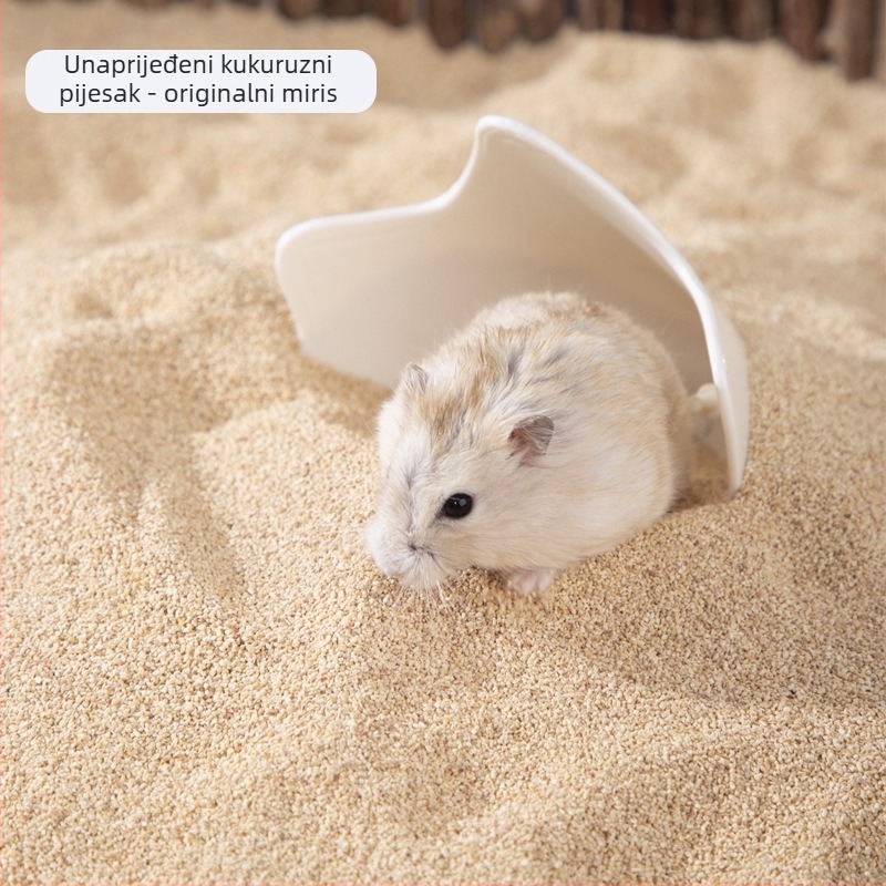 Podloga za hrčke od kukurice – bez prašine, upija mirise, visoka apsorpcija; za hrčke i male glodavce. Marka Chengxi, Porijeklo Shandong