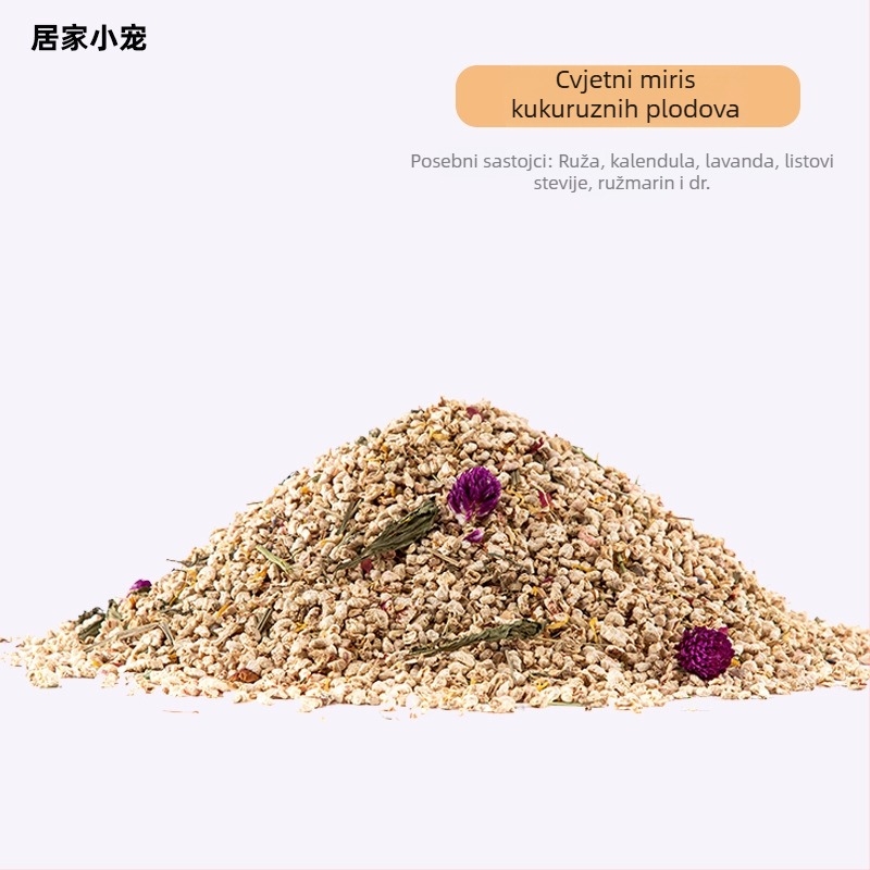 Podloga za hrčke od kukurice – bez prašine, upija mirise, visoka apsorpcija; za hrčke i male glodavce. Marka Chengxi, Porijeklo Shandong