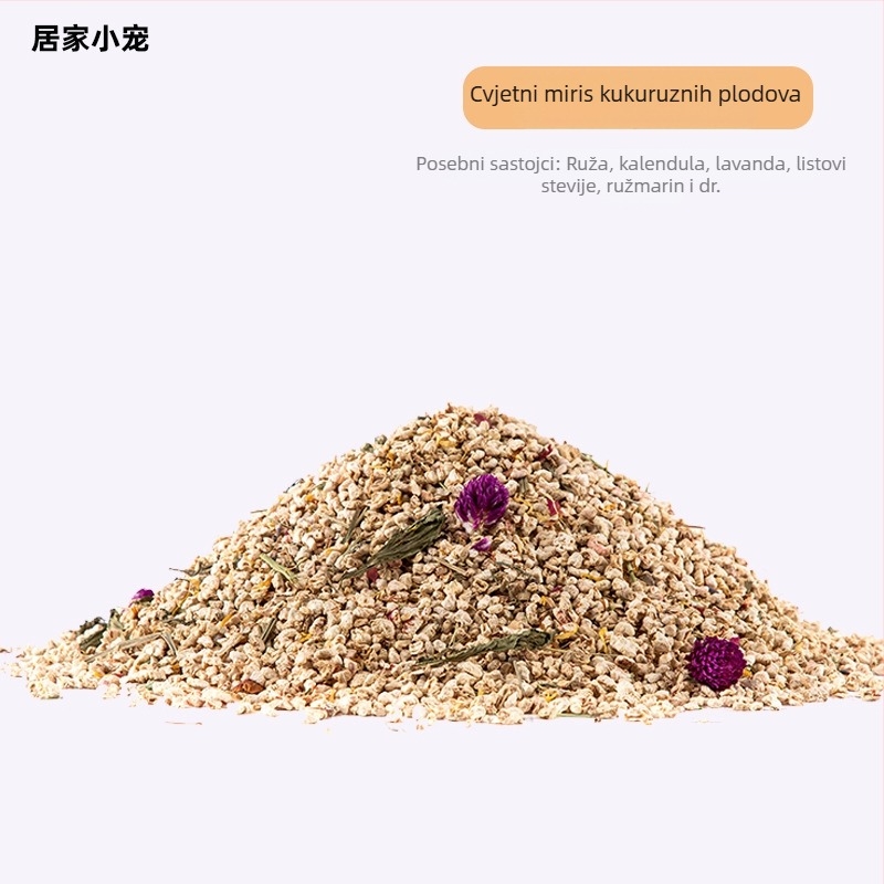 Podloga za hrčke od kukurice – bez prašine, upija mirise, visoka apsorpcija; za hrčke i male glodavce. Marka Chengxi, Porijeklo Shandong