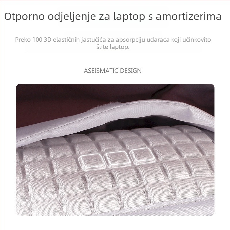 Školska torba za učenike - Veliki kapacitet, vodootporna, protiv krađe, prozračna, gradski dizajn