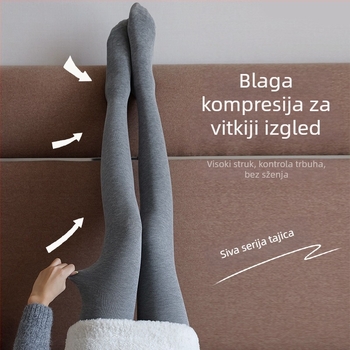 Pamukaste tajice s mikro-pritisom – podizanje stražnjice, oblikovanje siluete, apsorpcija znoja, otpor trenja (uzorak 22824962604)