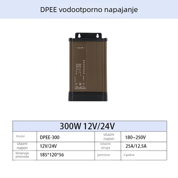 LED napajanje za vanjsku reklamu, vodootporan, s preklopnim napajanjem, 60-700 W, IP44, učinkovitost 86%