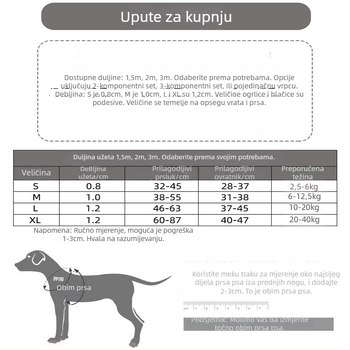 Pseći prsluk uzicu - Brand loohod/luhedi - Kategorija: Užad za kućne ljubimce - Materijal: Drugo