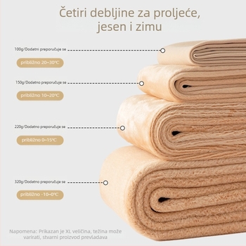 Najlon tajice s efektom golih nogu, jednake boje, s flekso unutrašnjom i debelom konstrukcijom, pune dužine; podižu stražnjicu, zadržavaju toplinu, upijaju znoj.