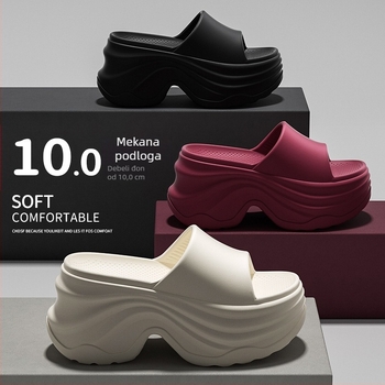 T-strap sandale, minimalistički stil, EVA gornji dio i EVA potplat, ljeto 2025