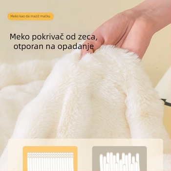 Kašmirska deka – lagana (<300 g), pogodna za sve sezone, modern minimalistički stil