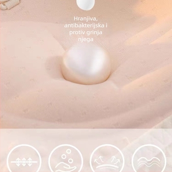 Čipkasti grudnjak bez metalne šipke, 3/4 šalice, srednje oblikovanje, uklonjive dvostruke naramenice