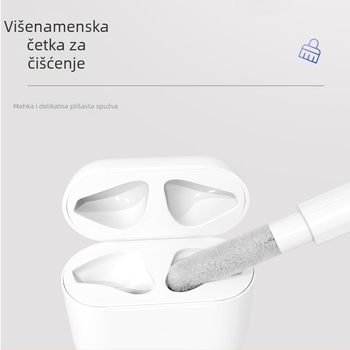 Čistilno pero za Bluetooth slušalice — univerzalna kompatibilnost; plastično kućište; model Q2; težina 14,7 g; Funkcija: čišćenje slušalica, mobitela i drugih elektroničkih uređaja; 1 godina jamstva