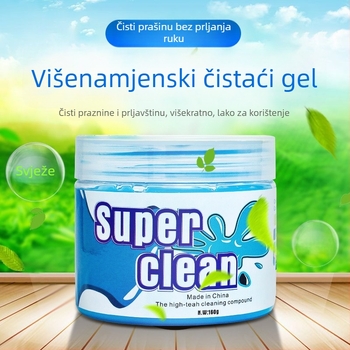 Čistač-gel na bazi gume – Town Head Crystal Edition, pogodan za prijenosna računala, mobilne telefone, računala i digitalne kamere