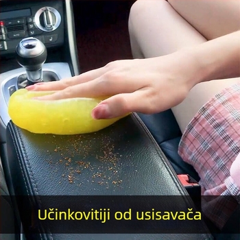 Čistač-gel na bazi gume – Town Head Crystal Edition, pogodan za prijenosna računala, mobilne telefone, računala i digitalne kamere