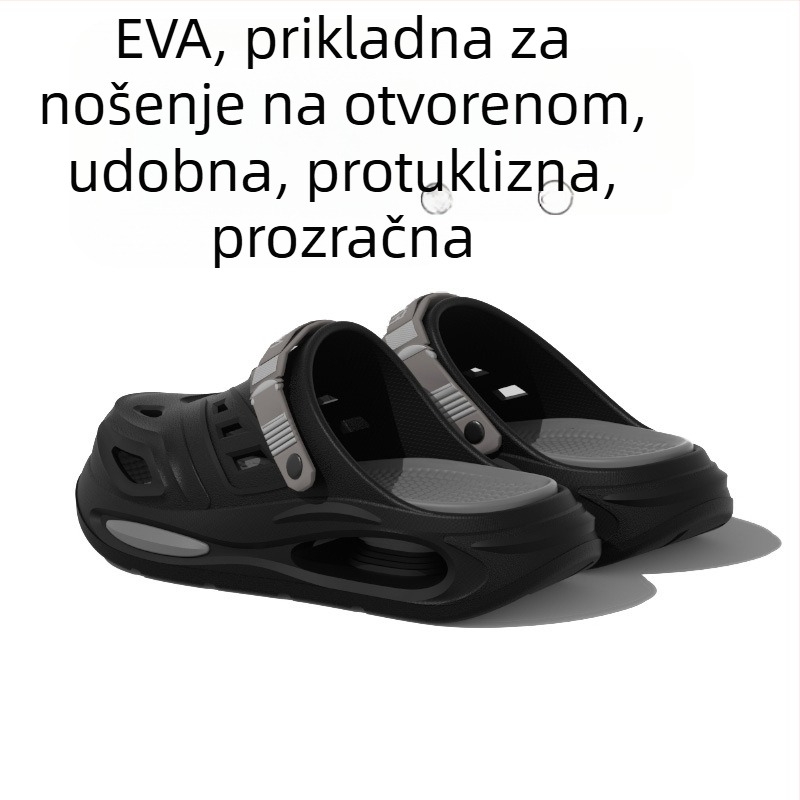 Muške cipele s rupicama EVA – prozračne, protivklizne, bez mirisa, debeli potplat iznad 3,5 cm
