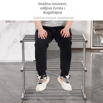 Podna stalna za ručnike, akril, električno grijanje, jednoslojni, za autopraonice i salone ljepote