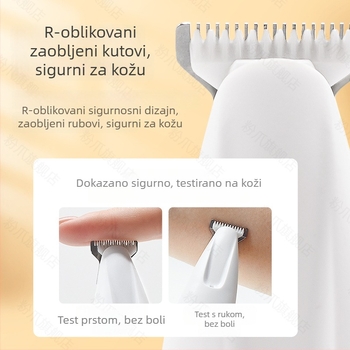 Električni trimer za šape kućnih ljubimaca (mačke i psi), tih, punjiv; Materijal: ABS keramika nehrđajući čelik; Univerzalna uporaba; Marka Tiger Pets; Kod proizvoda Fz-256