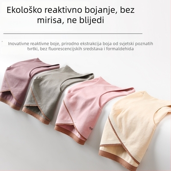 Trudničke hlače od pamuka, antibakterijske, brzo sušeće, srednji pojas
