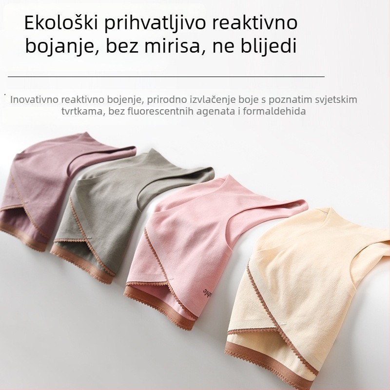 Trudničke hlače od pamuka, antibakterijske, brzo sušeće, srednji pojas