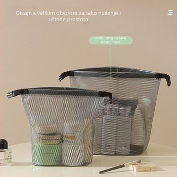Putna kozmetička torbica – EVA materijal, oblik ručne torbe, višestruka namjena, za putovanja (model 01b1509)