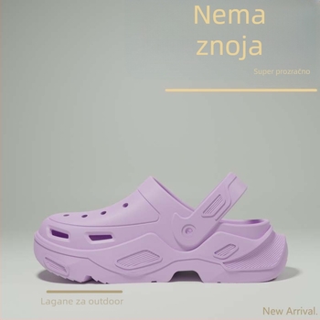 Baotou stil EVA papuče, EVA gornji dio i podstava, prozračne, unutarnja i vanjska upotreba, đon debljina ≥3.5 cm, za parove