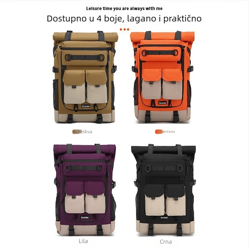 Putni ranac u korejskom stilu, unisex, 36–55 L, Oxford tkanina, vodootporan, Santiaoren