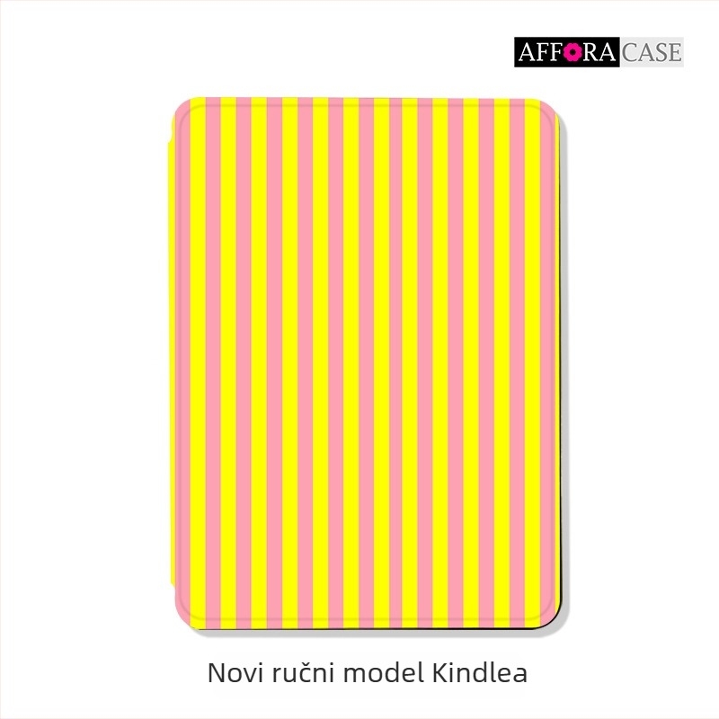 Zaštitna futrola za Kindle 2024, TPU, preklopni poklopac, prilagođena prema nacrtima, otisak logotipa