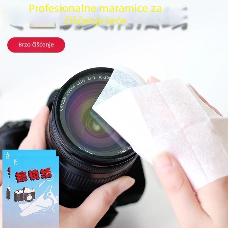 Papir za čišćenje leća za digitalne fotoaparate — OEM prilagodljiva uzorak